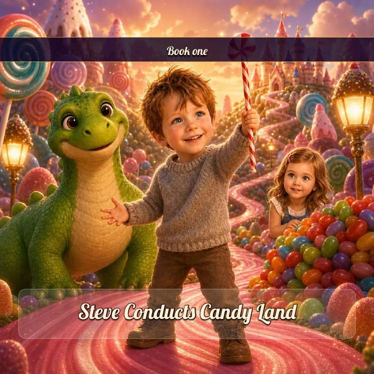 Personalized children's storybook with child's photo