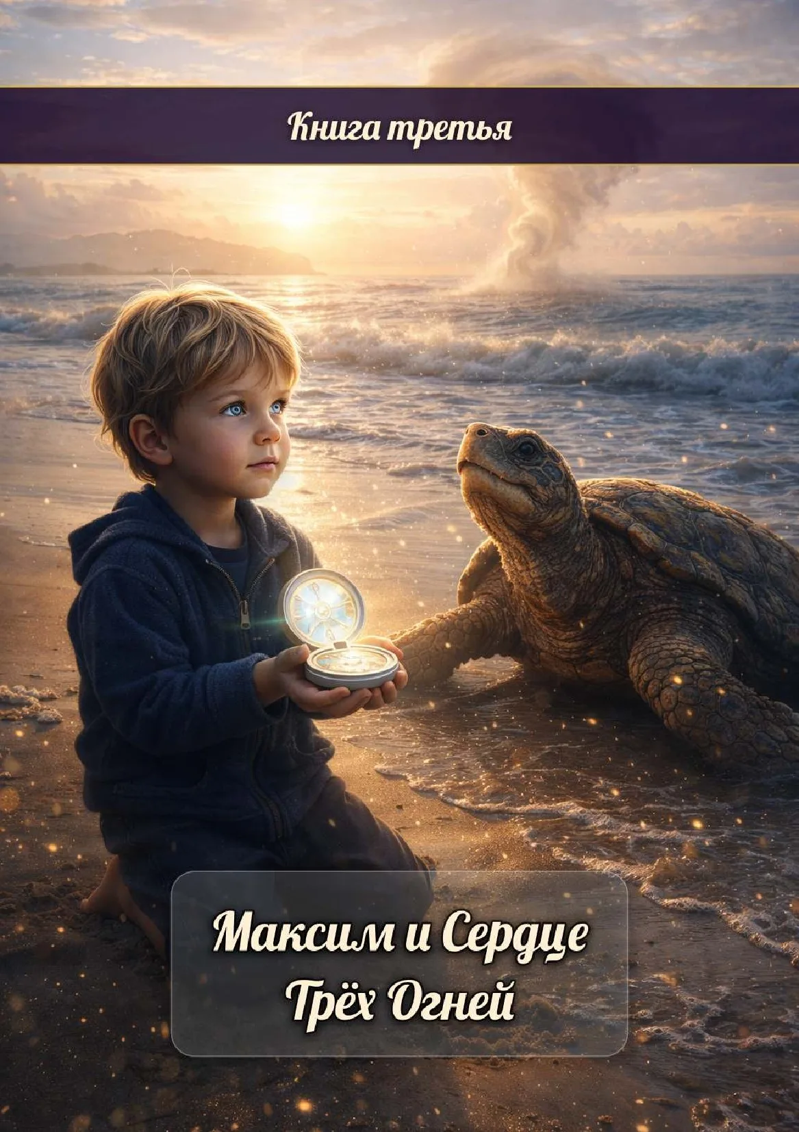 Personalized fairy tale book with child's photo — Maxim and the Heart of Three Flames