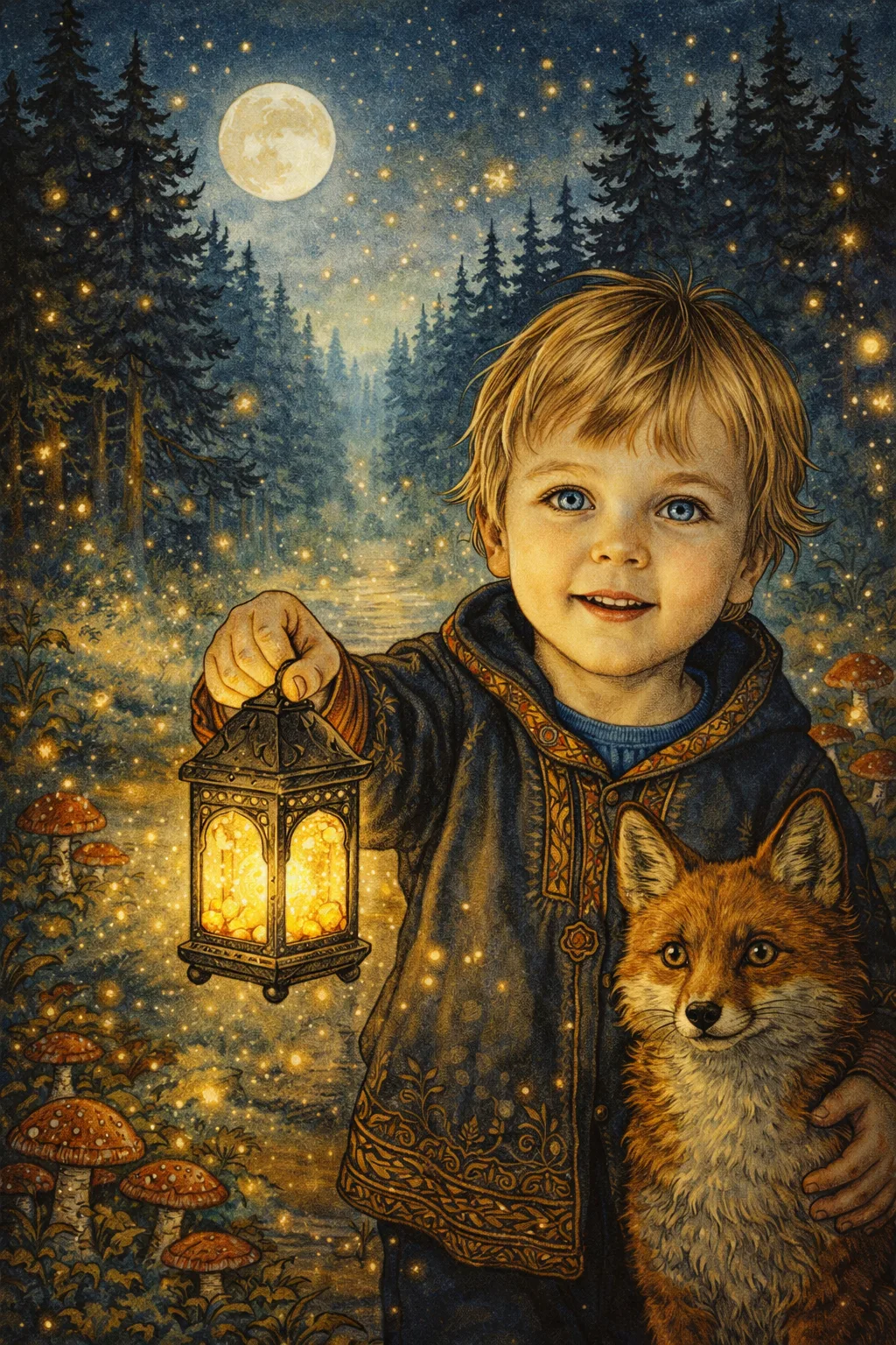 Персонализированная сказка с фото ребёнка — русская сказочная