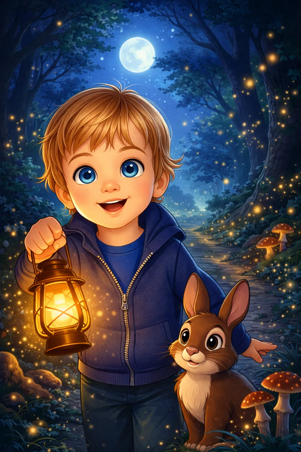 Персонализированная сказка с фото ребёнка — стиль сказочный мир